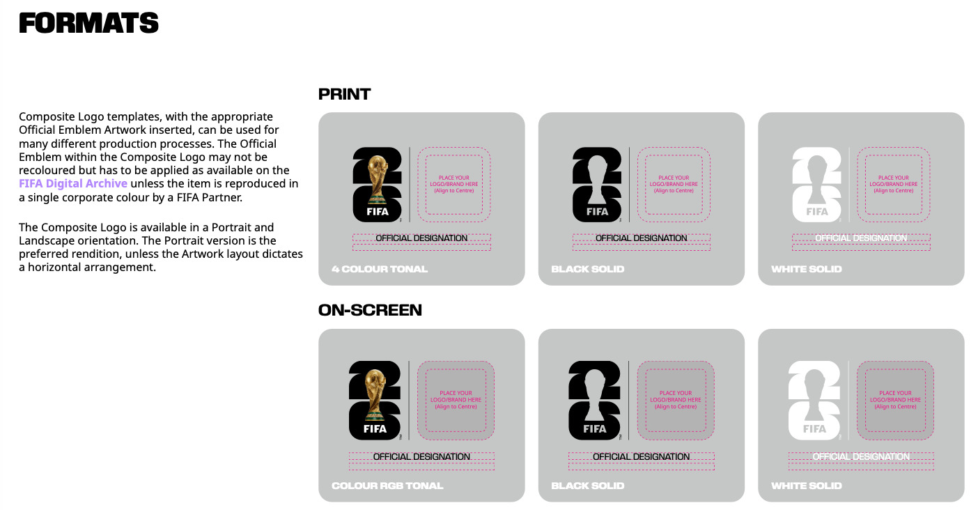 2026 FIFA world cup brand guide