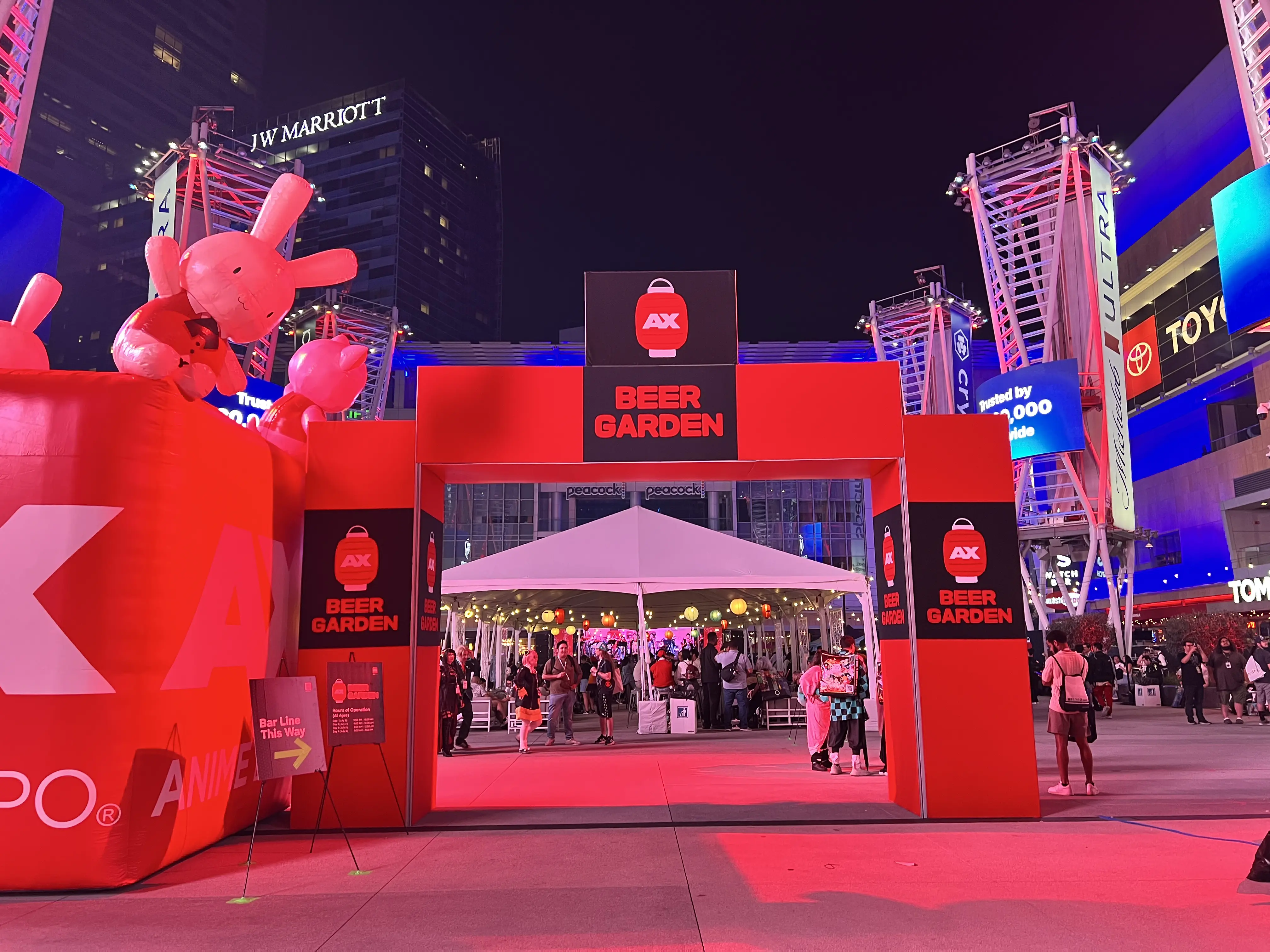 Anime Expo Beer Garden