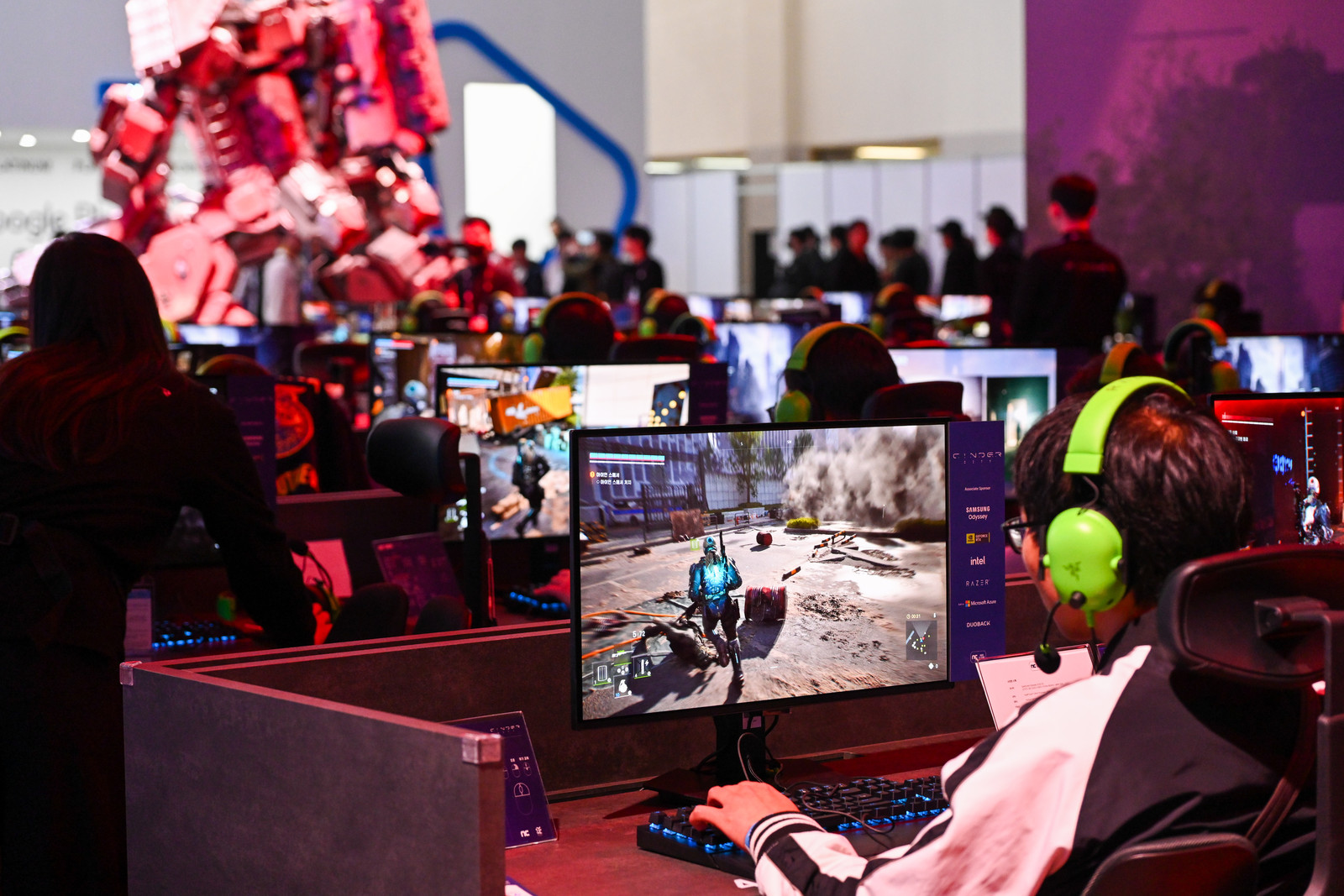 G-STAR KOREA 2025 NC SOFT Cinter City demo zone 2