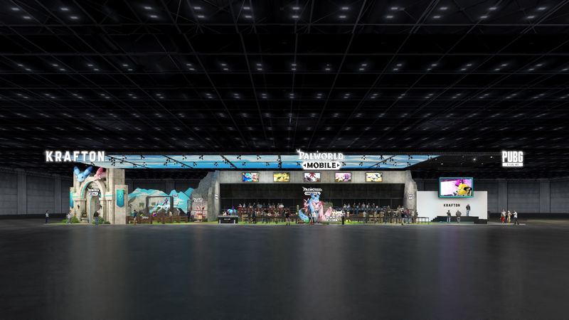 G-Star Korea 2025 Krafton Booth Design