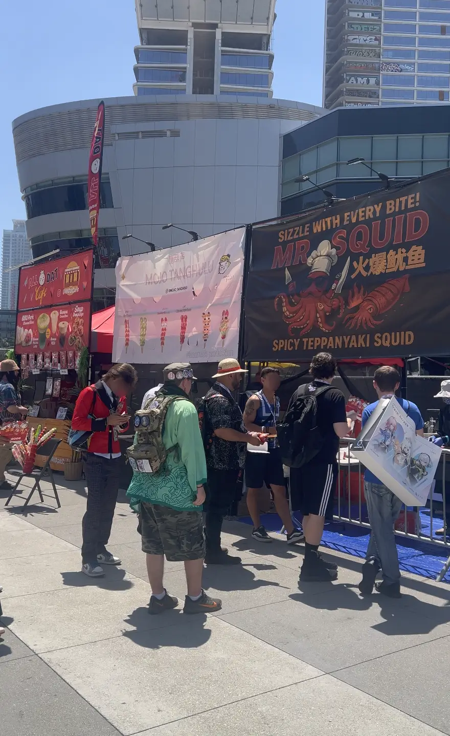 Ichibang Market for Anime Expo food