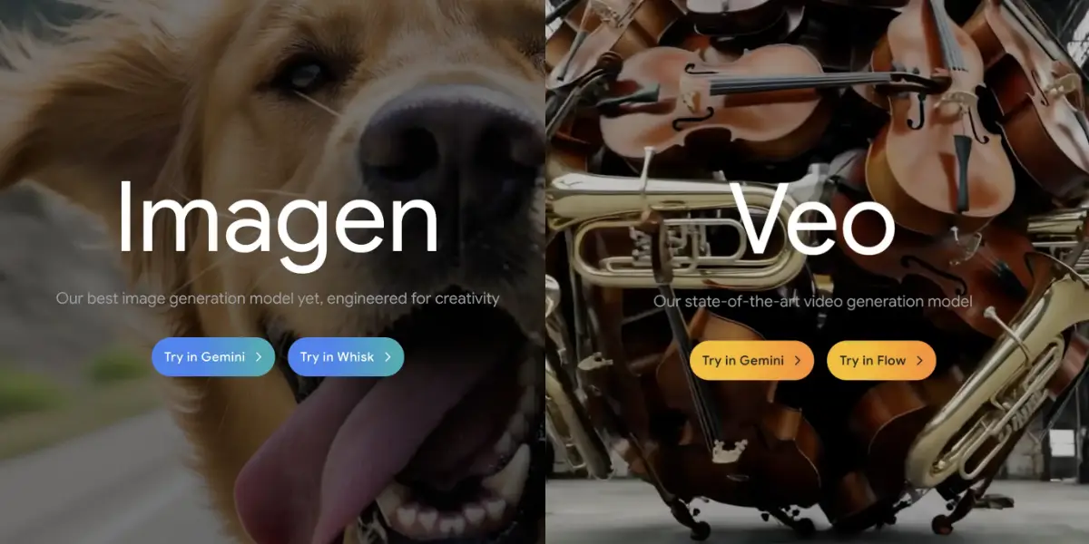 Google Gemini Imagen Veo
