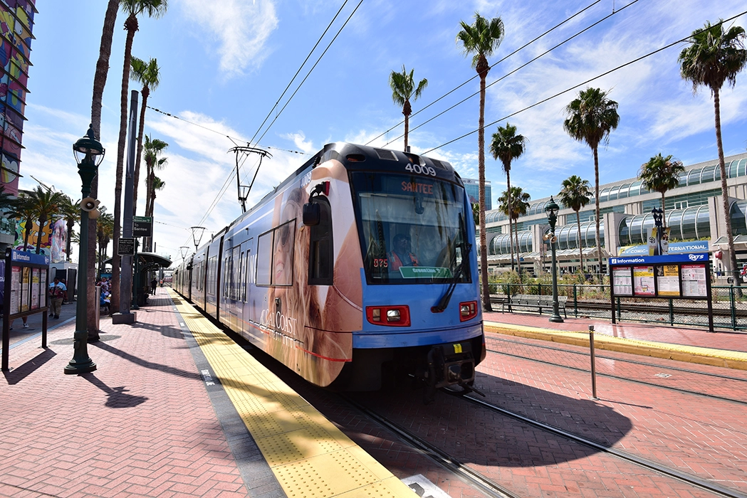 Trolley for Gameshow in San Diego