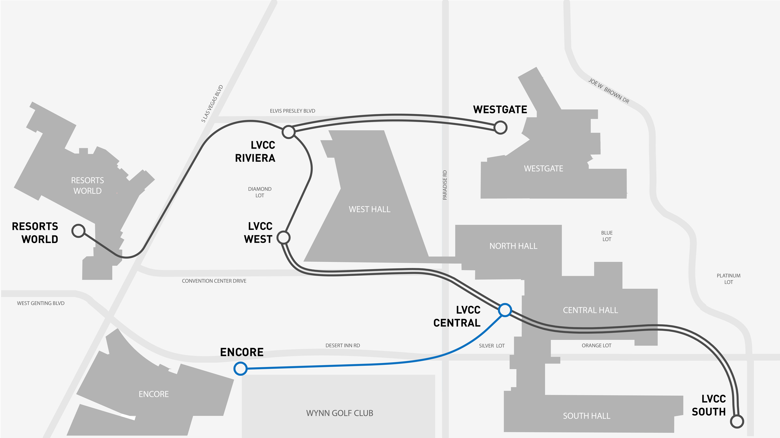 Vegas Loop to convention center transportation during CES