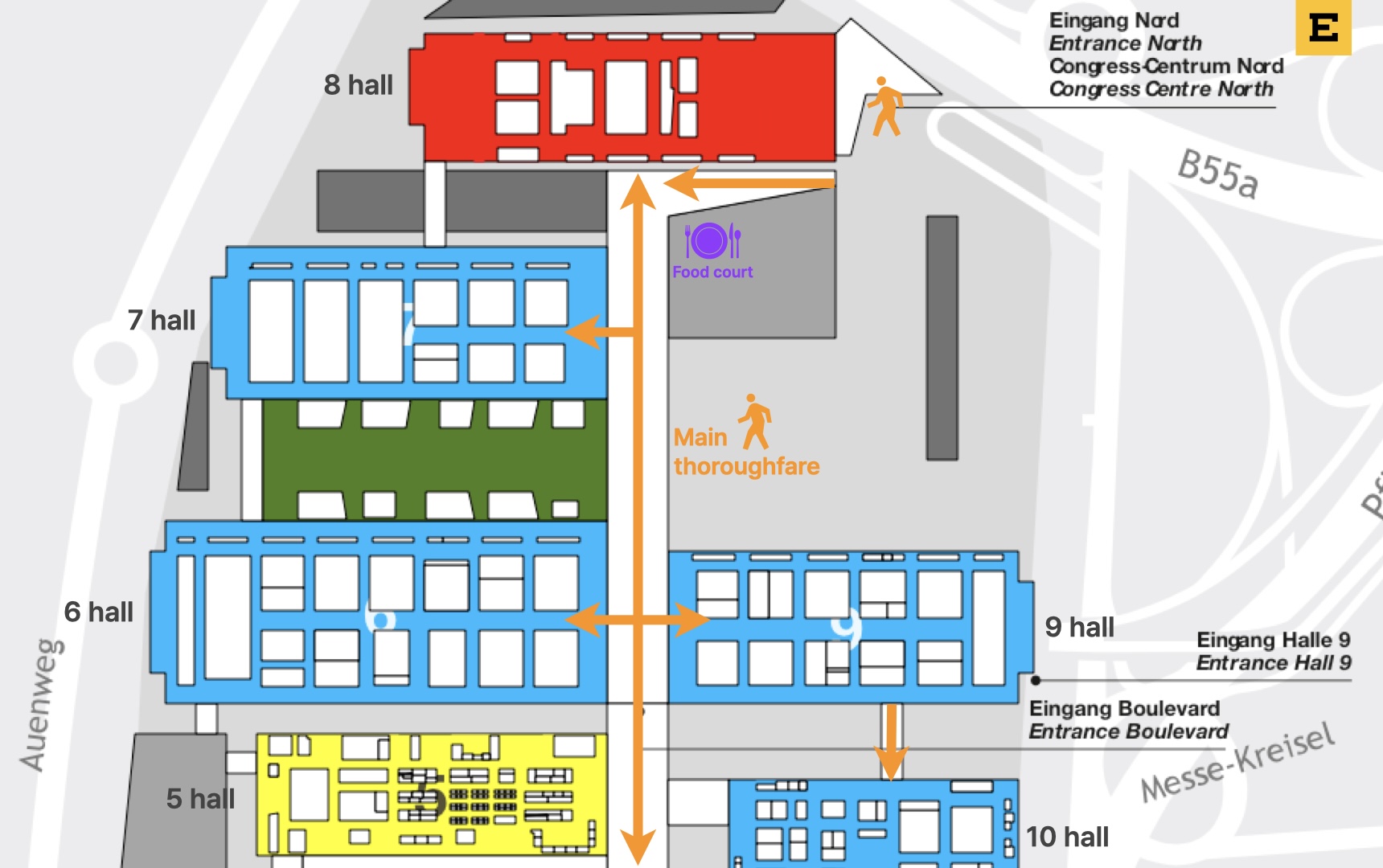 ‎Gamescom 2026 map for booth registration